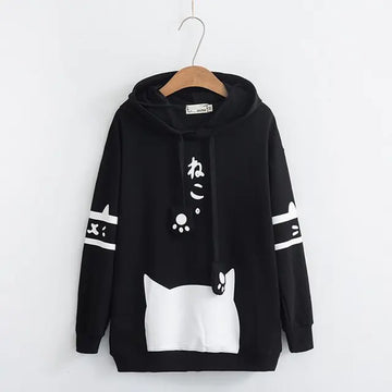 Harajuku Cat Ear Hoodie