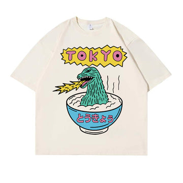 Godzilla Tokyo Style T-shirt - Short Sleeve