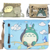 Kawaii Totoro Canvas Messenger Bag for Daily and School