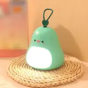 Kawaii LED Night Light – Soft Silicone for Bedroom or Dorm Decor