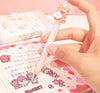 Kawaii Bear Pen – 0.5mm Gel Push Pen for School or Office