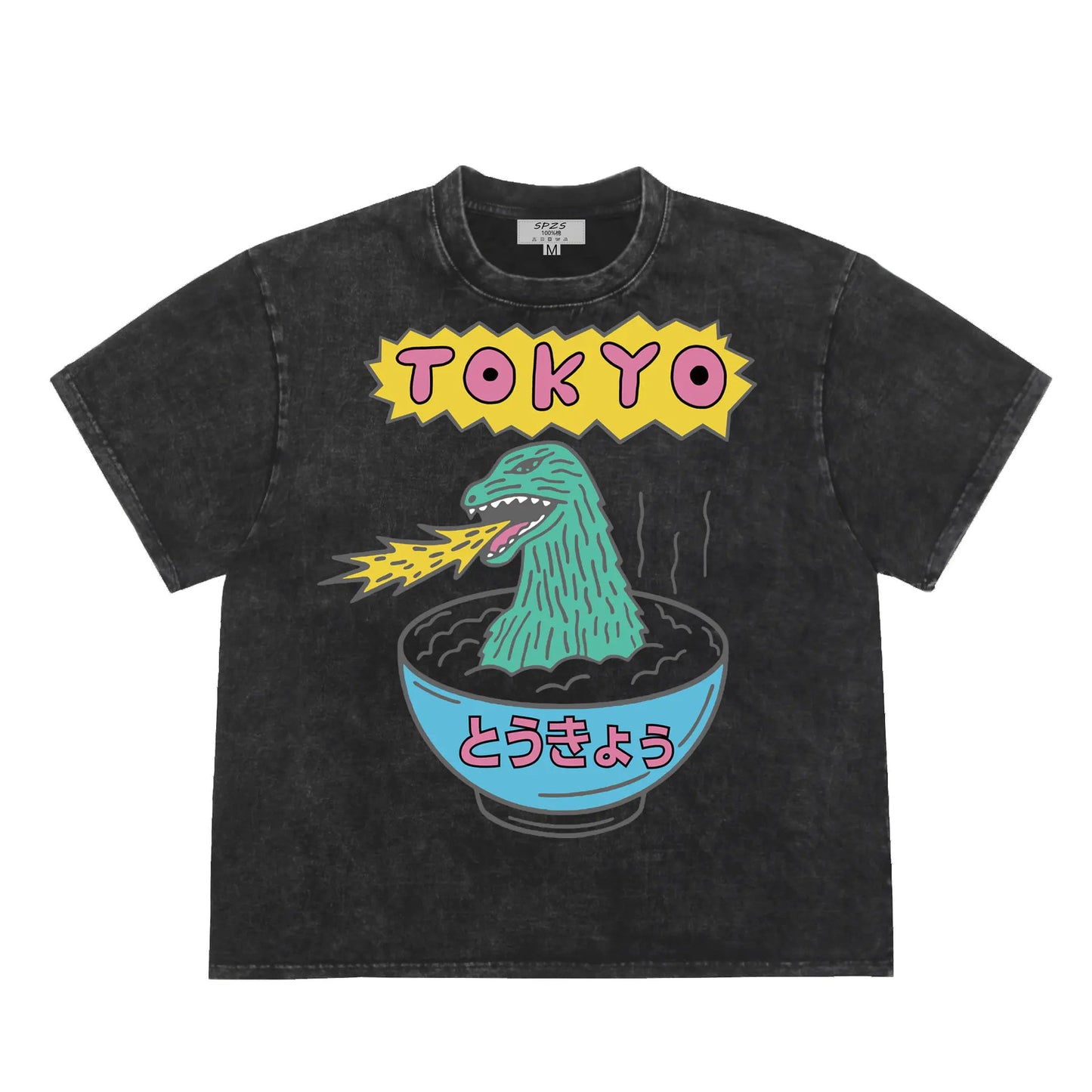 Godzilla Tokyo Style T-shirt - Short Sleeve