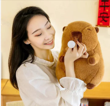 Strawberry Capybara Plush, Backpack Capybara, Moquito Capybara