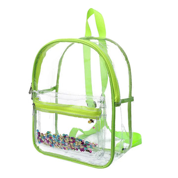 Transparent and Waterproof PVC Backpack