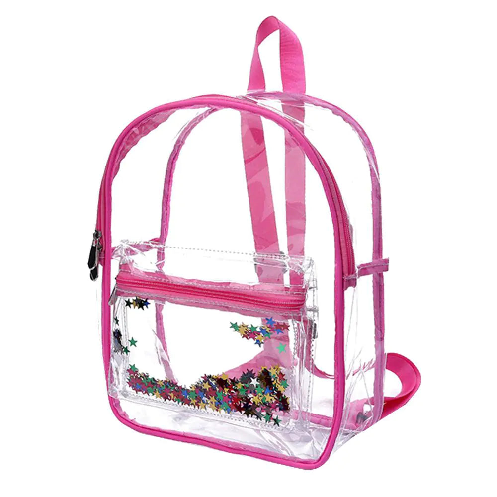 Transparent and Waterproof PVC Backpack