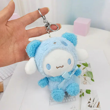 Sanrio Plush Keychain – Mini Kawaii Plush for Bag or Backpack