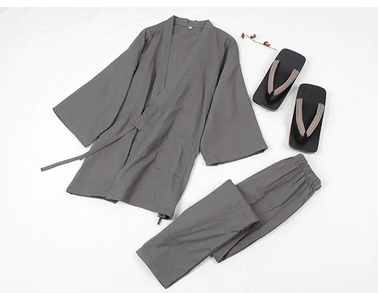 Unisex Japanese Kimono Lounge