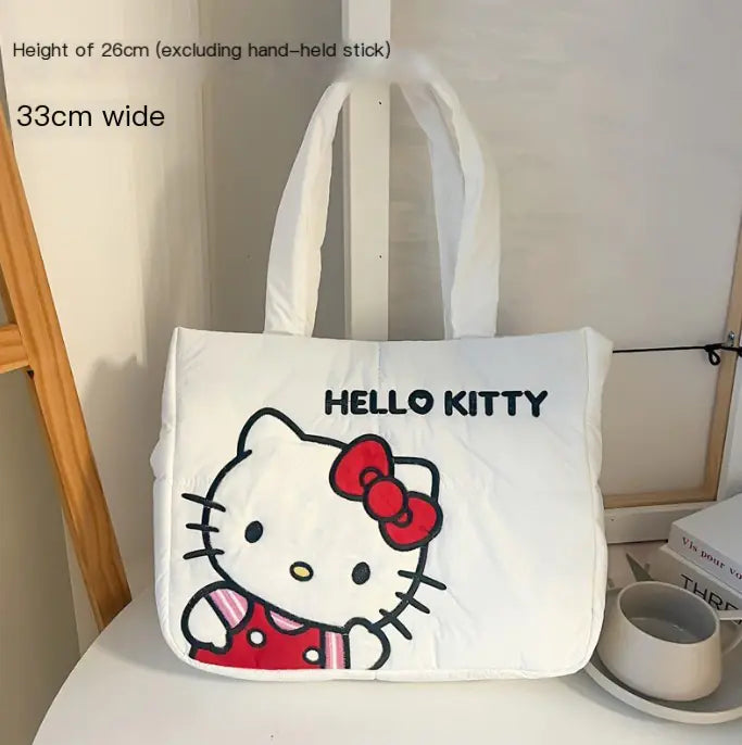 Kawaii Sanrio 2024 Bag – Kuromi & Pacha Dog Puffy Style
