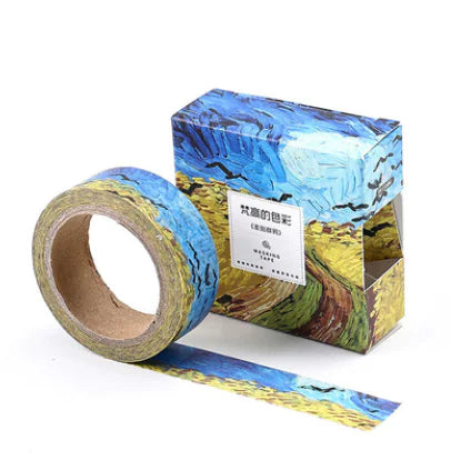 Van Gogh Washi Tape – Classic Style for Journaling and DIY