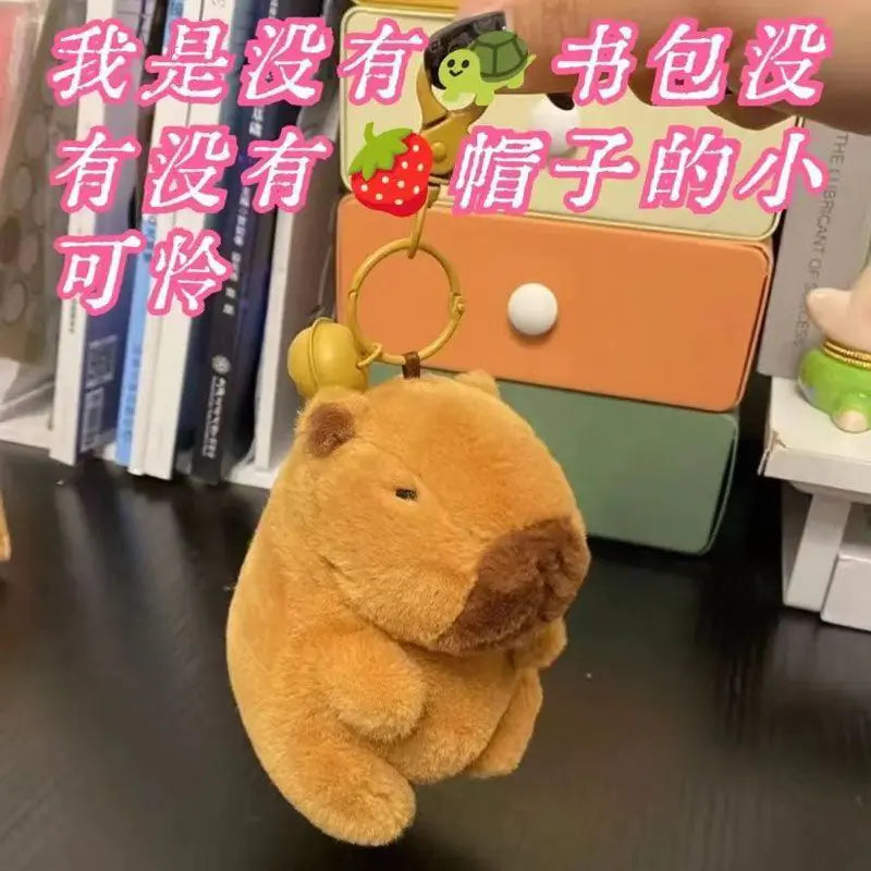 Capybara Plush Keychain – Kawaii and Perfect for a Bag or Gift 🎁