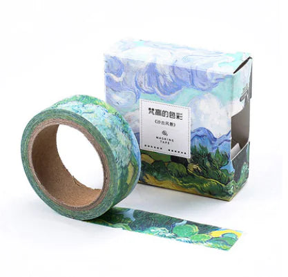 Van Gogh Washi Tape – Classic Style for Journaling and DIY