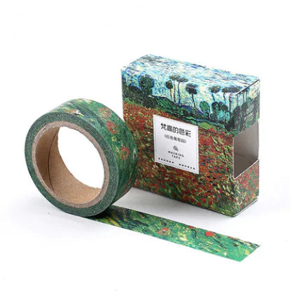 Van Gogh Washi Tape – Classic Style for Journaling and DIY