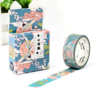 Japanese Washi Tape – Cherry Blossom Design for DIY Projects