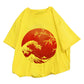 Women's Japanese Koi Fish Print T-Shirt