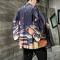 Men’s Japanese Kimono-Style Sun Protection Jacket