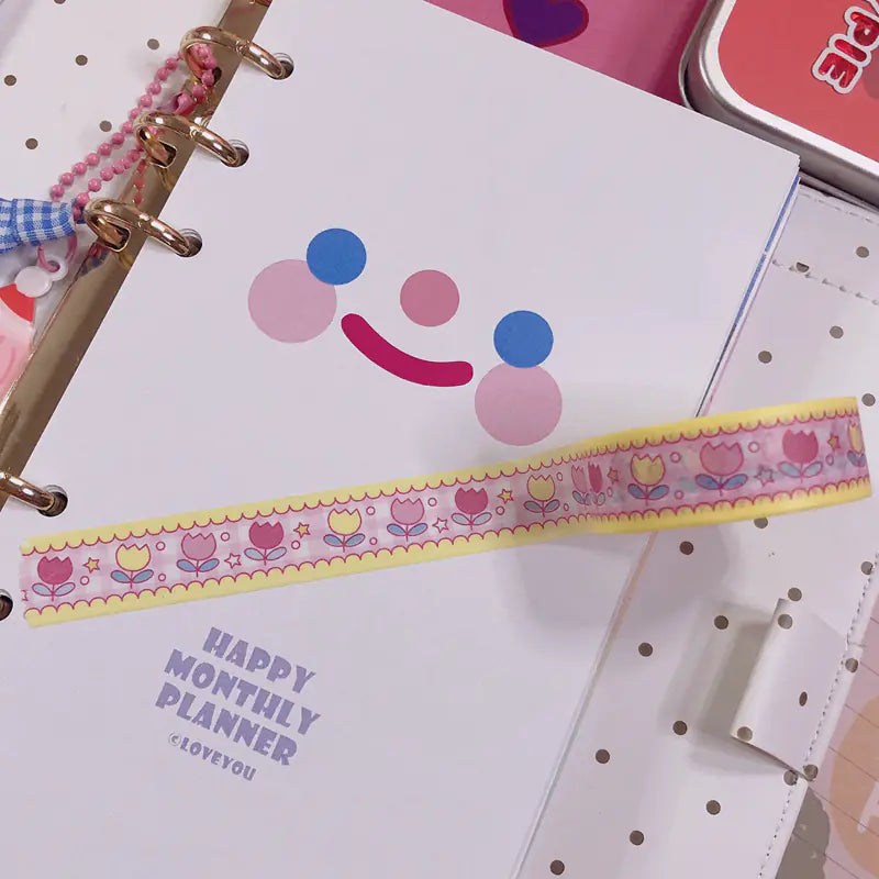 Cherry Girl Washi Tape - DIY Decorative Tape Set