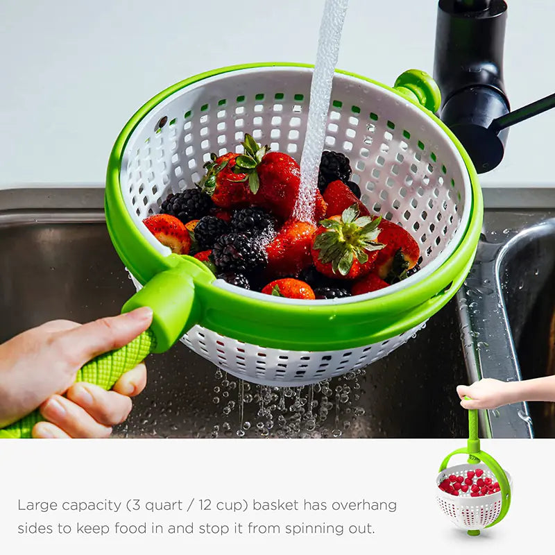 SpinFresh – Salad Spinner Drainer