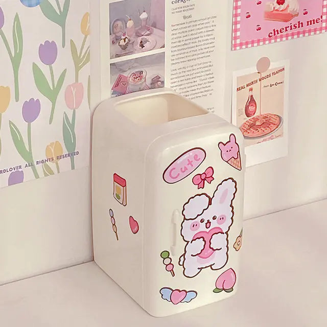 Kawaii Refrigerator Organizer – Pencil Holder and Desk Accessories