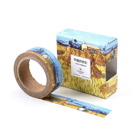Van Gogh Washi Tape – Classic Style for Journaling and DIY