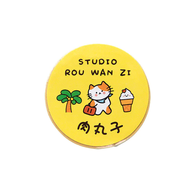 Washi Tape with Fruits and Characters – Illustrated Design for DIY and Journaling