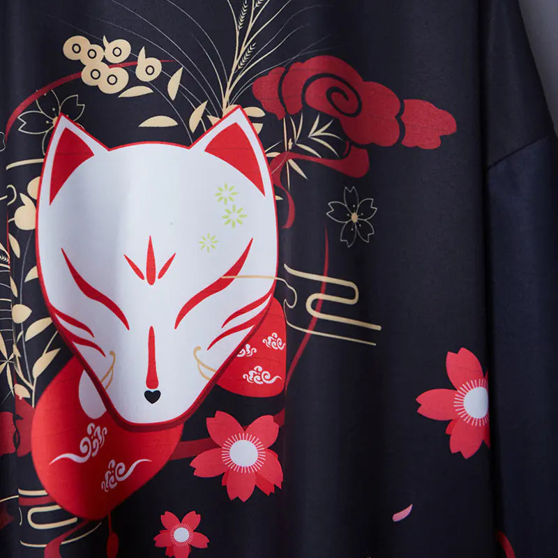 Japanese Harajuku Style Kimono Cardigan for Women