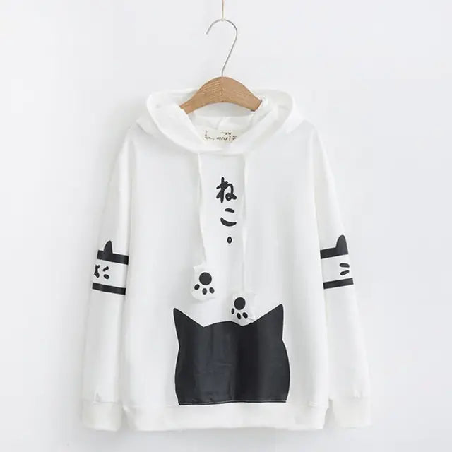 Harajuku Cat Ear Hoodie