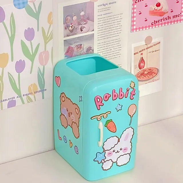 Kawaii Refrigerator Organizer – Pencil Holder and Desk Accessories