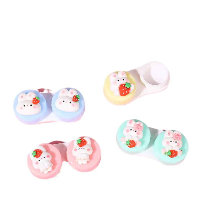 Kawaii 3D Contact Lens Case – Illustrated and Compact Designs