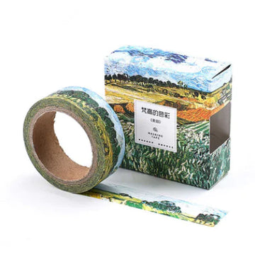 Van Gogh Washi Tape – Classic Style for Journaling and DIY
