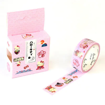 Japanese Washi Tape – Cherry Blossom Design for DIY Projects