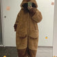 Kawaii Capybara Pajamas – Thick Coral Fleece for Fall and Winter
