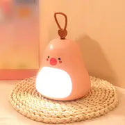Kawaii LED Night Light – Soft Silicone for Bedroom or Dorm Decor