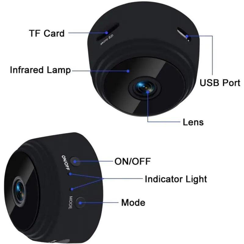 KageVision – Mini Smart WiFi Security Camera