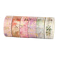 Japanese Washi Tape – Flower Bronzing for Journals and DIY Decoration